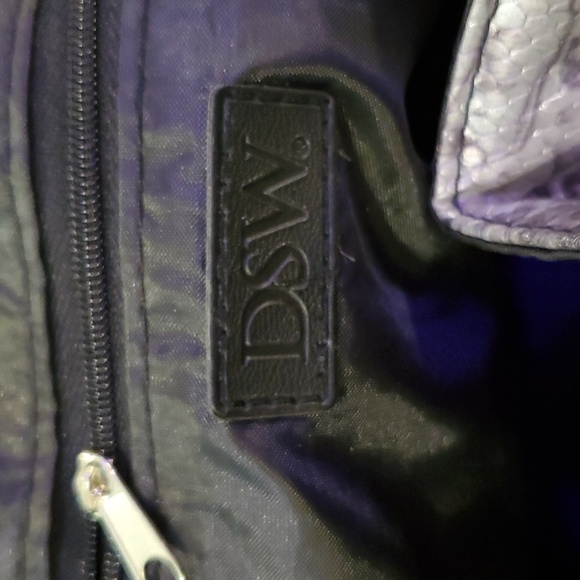 DSW Snake Skin Tote 25x14x8 XLarge Duffle Tote Bag - Picture 6 of 6